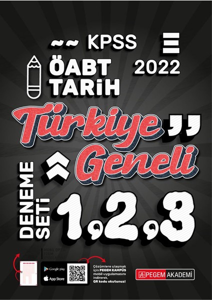 2022 KPSS ÖABT Tarih 1-2-3 (3'lü Deneme)