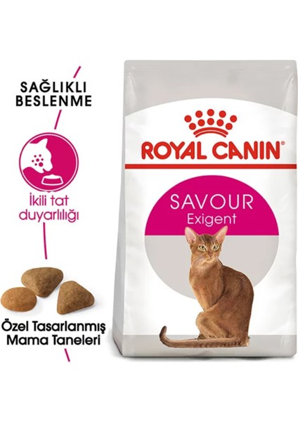 Exigent Hassas Seçici Kediler Için Kedi Maması 4 kg