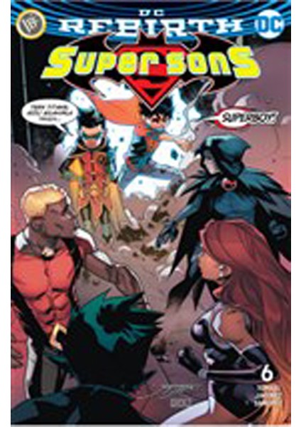 Super Sons Sayı 6 ( Dc Rebirth )