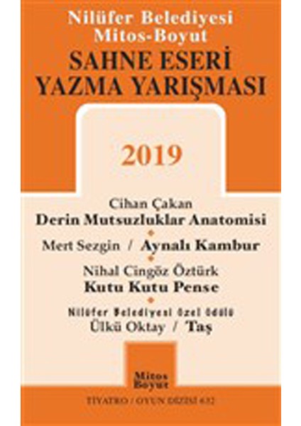 Sahne Eseri Yazma Yarışması 2019