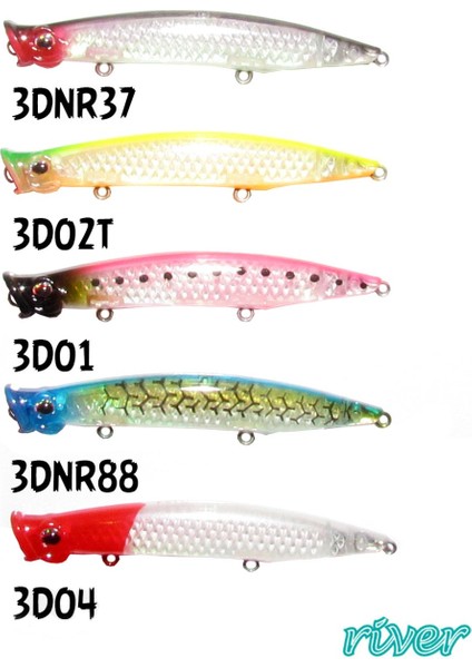 Pop'n Catch 3D 90 9cm 8g Popper