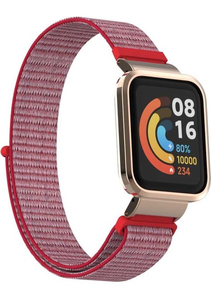 Xiaomi Redmi / Mi Watch Lite 1 Kordon Kasalı Hasır Kordon