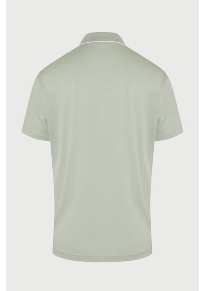 Erkek Çağla Regular Fit Merserize %100 Pamuk Polo Yaka Tişört fiyatları