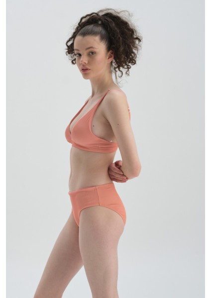 Somon Toparlayıcı Yüksek Bel Bikini Alt fiyatları