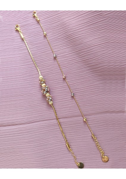 Küçük Dorika Topçuklu Gümüş Bileklik fırsatları