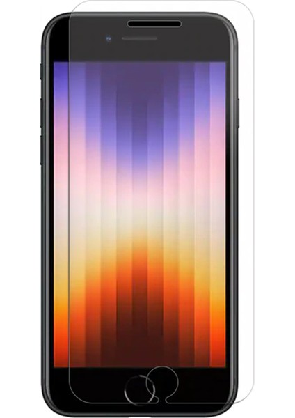 Apple iPhone Se 3 2022 Temperli Ekran Koruyucu Kırılmaz Cam Ekonomik 5'li Paket