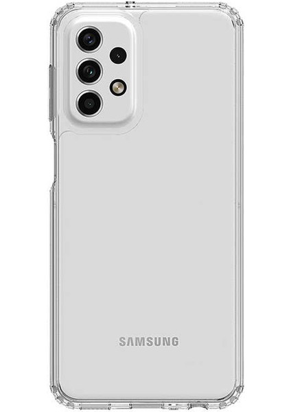 Samsung Galaxy A33 5g Kapak Şeffaf Kamera ve Köşe Korumalı Silikon Kılıf