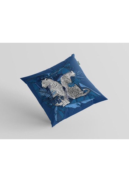 Leopar Etnik Desen 3D Digital Baskılı Dekoratif Kırlent Kılıfı fiyatları