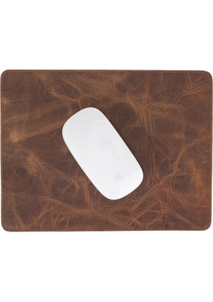 Desteksiz Deri Mouse Pad G2 Kahve