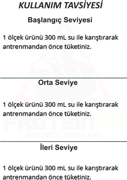 Pre-Dator 510g 30 Servis Orman Meyveli Pre-Workout modelleri