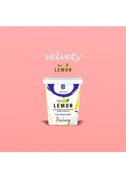 Concept Velvety Lemon Body Peelıng / Vücut Peelingi 400 ml