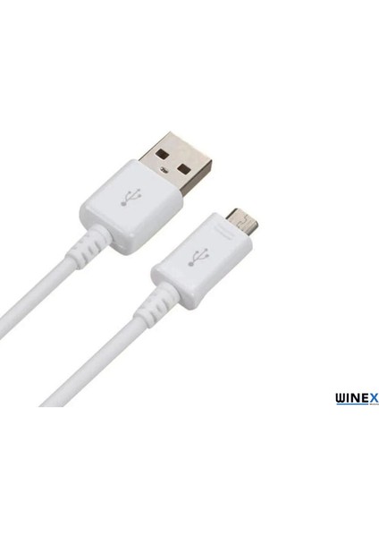 DG925 Usba To Micro Data ve Şarj Kablosu Beyaz