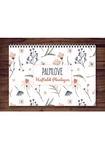 A4 Haftalık Planlayıcı Palmlove