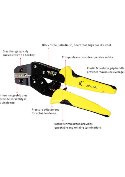 Profesyonel Tel Crimpers Çok Fonksiyonlu Mühendislik (Yurt Dışından)