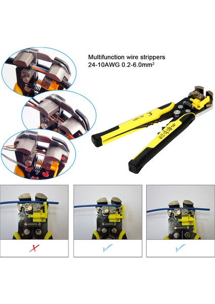 Profesyonel Güneş Paneli Sıkma Aletleri 2.5-6mm² (Yurt Dışından) fiyatları