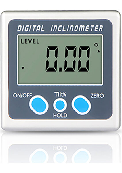 Çok Fonksiyonlu Dijital Inklinometre Çinko Alaşım Kabuk (Yurt Dışından)