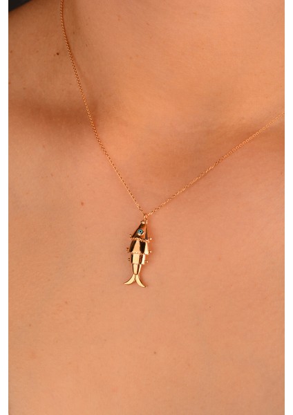 Rose Balık Altın Kolye fiyatları