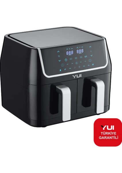 M40 Maxifry Dokunmatik Ekran (5+5) 10Lt Çift Hazneli Airfryer Yağsız Fritöz 1800W