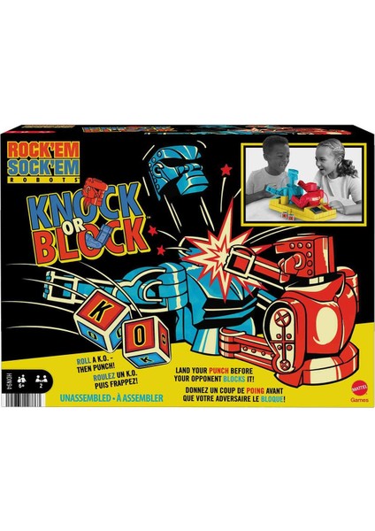 Rock'em Sock'em Robotlar Vur Veya Engelle