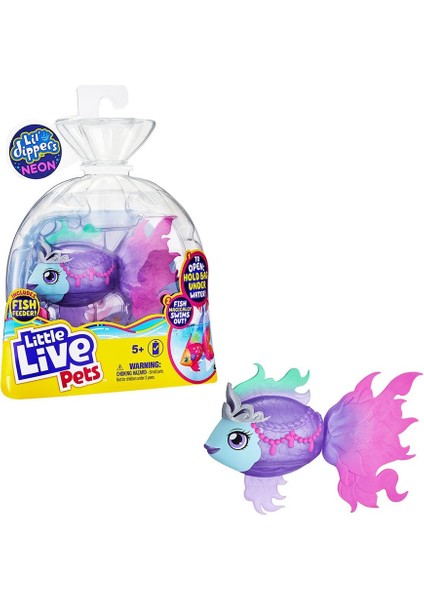 Little Live Pets Yüzen Balıklar Seri 3 Tekli Paket Princessa
