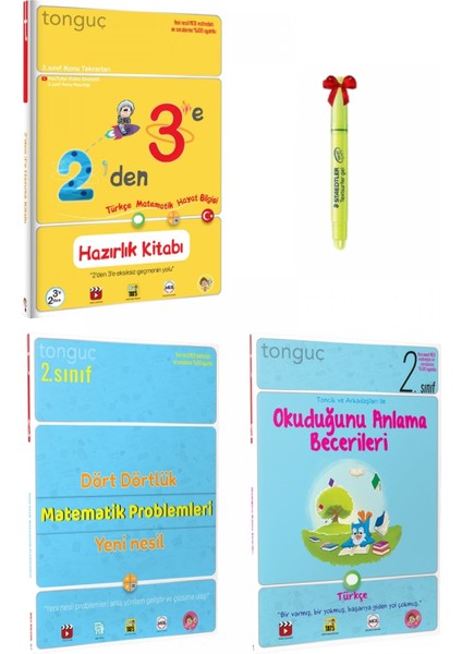 Yayınları 2'den 3'e Hazırlık - Okuduğunu Anlama ve Matematik Problemleri