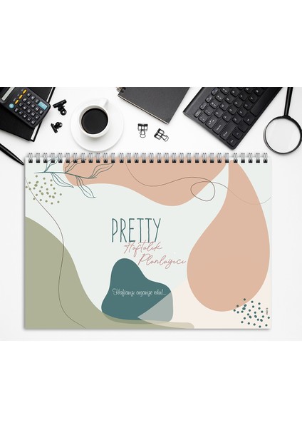 Express Planner A4 Haftalık Planlayıcı Pretty