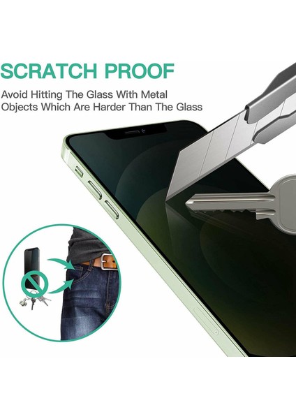 Apple iPhone 12 Mini Hayalet Privacy 10D Cam Ekran Koruyucu fiyatları