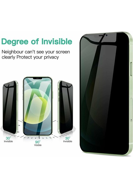 Apple iPhone 12 Mini Hayalet Privacy 10D Cam Ekran Koruyucu modelleri