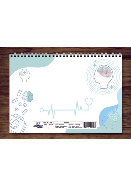 Express Planner A4 Haftalık Planlayıcı Medical 1