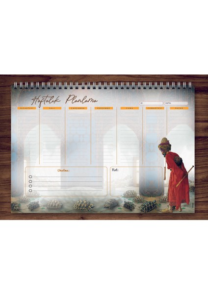 Express Planner A4 Haftalık Planlayıcı Manners