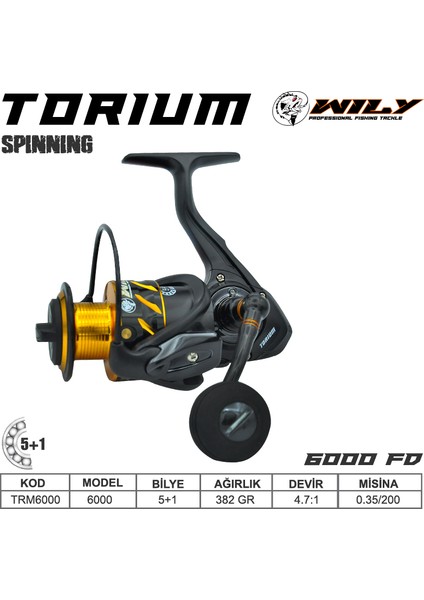 Torium 6000 Fd Olta Makinası 5+1 Bb