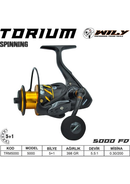 Torium 5000 Fd Olta Makinası 5+1 Bb