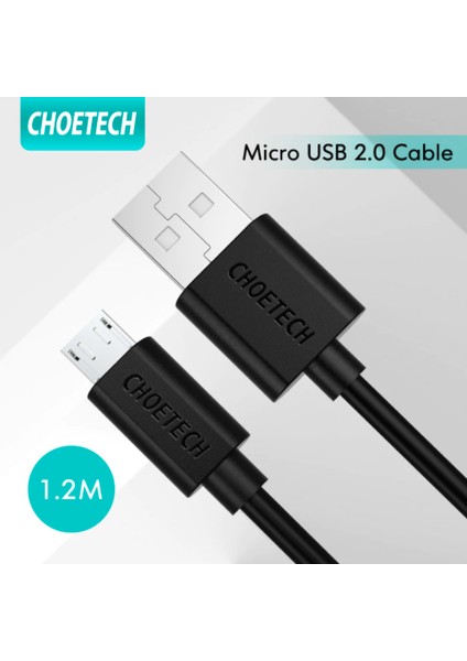 USB To Micro-Usb 1.2m Hızlı Şarj ve Data Kablosu AB003