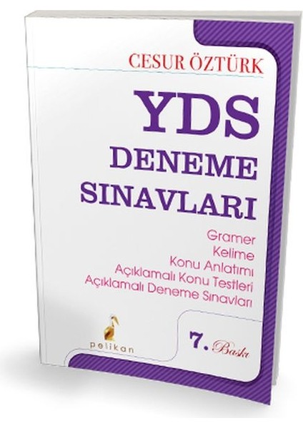 - Cesur Öztürk 2019 YDS Deneme Sınavları