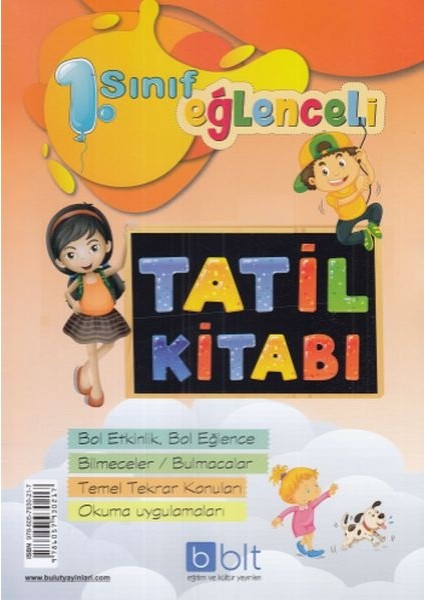 Eğitim 1 Sınıf Eğlenceli Tatil Kitabı