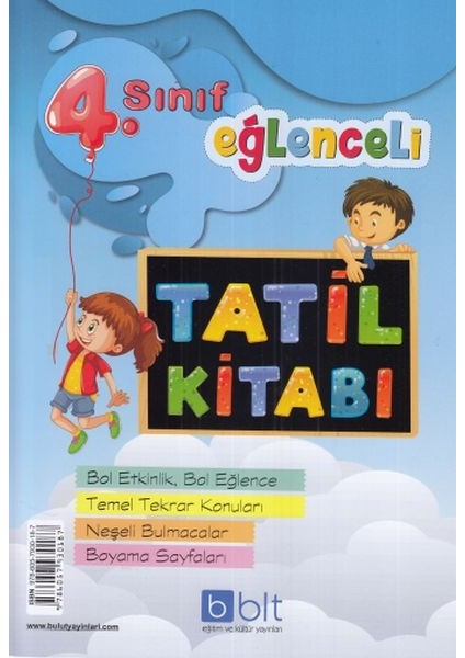 Eğitim 4. Sınıf Eğlenceli Tatil Kitabı