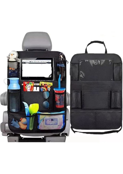 Araba Koltuk Arkası Organizer Tablet Telefon Tutucu Araç Içi Eşya Düzenleyici Jeep Oto Çanta Bagaj Makam Organizer indirimleri