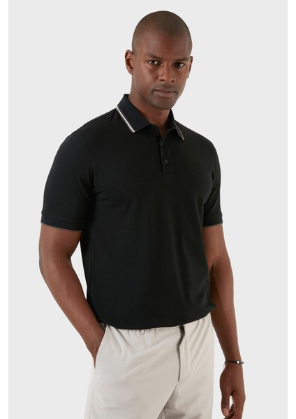 Pamuklu Regular Fit Düğmeli Polo T Shirt Erkek T Shirt EX661 fiyatları