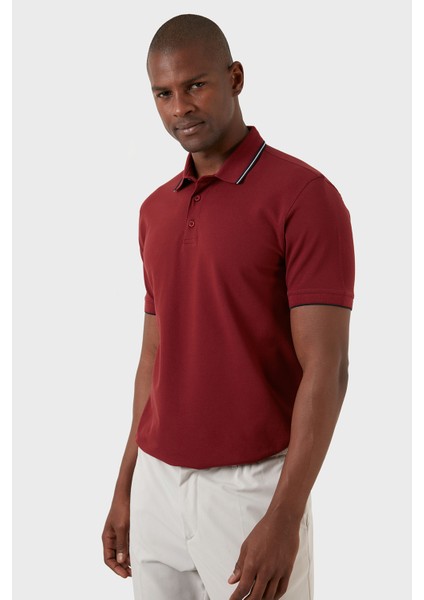 Pamuklu Regular Fit Düğmeli Polo T Shirt Erkek T Shirt EX661 modelleri
