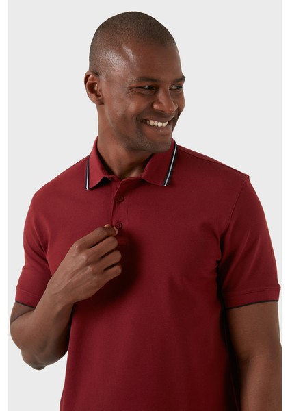 Pamuklu Regular Fit Düğmeli Polo T Shirt Erkek T Shirt EX661 fırsatları