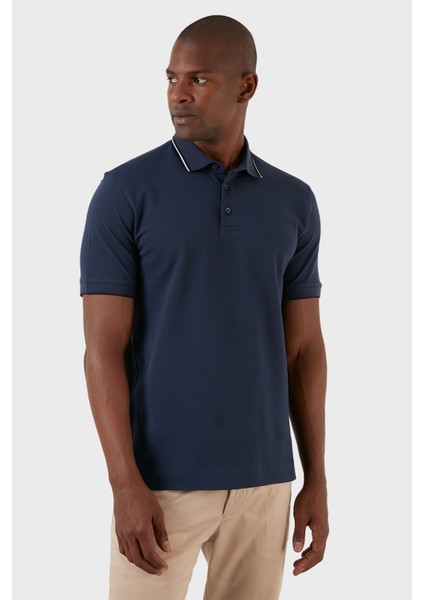 Pamuklu Regular Fit Düğmeli Polo T Shirt Erkek T Shirt EX661 indirimleri