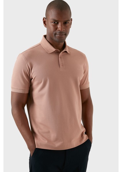 Pamuklu Regular Fit Düğmeli Polo T Shirt Erkek T Shirt EX661D modelleri