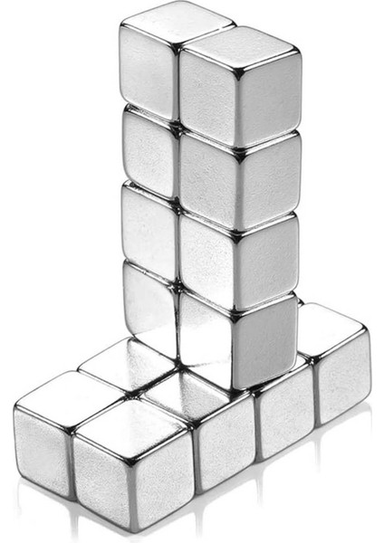 Küp Zar Mıknatıs, Hobi Mıknatısı - Buzdolabı, Harita, Fotoğraf, Not Yapıştır (5 Adet)