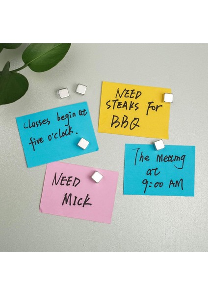 Küp Zar Mıknatıs, Hobi Mıknatısı - Buzdolabı, Harita, Fotoğraf, Not Yapıştır (5 Adet) indirimleri