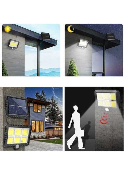60W Solar Projektör Beyaz Işık