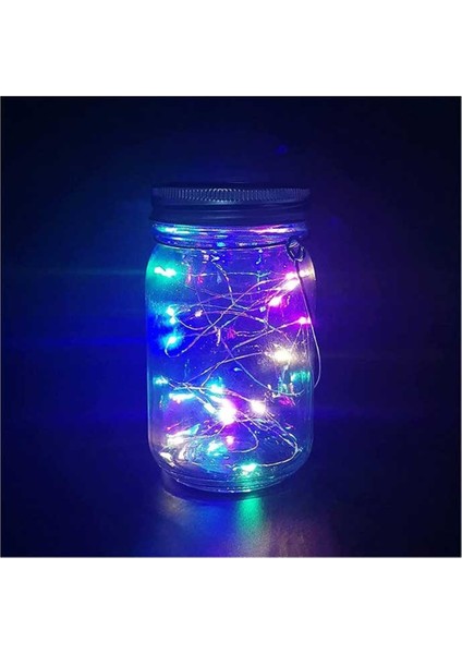3W Solar Peri Ledli Dekoratif Kavanoz Rgb fiyatları