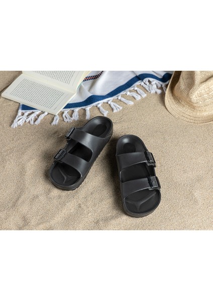 Comfort Erkek Sokak Terliği 45 Siyah