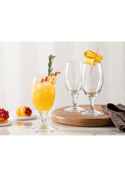 Iconic Cam 3'lü Kadeh 390 ml Şeffaf