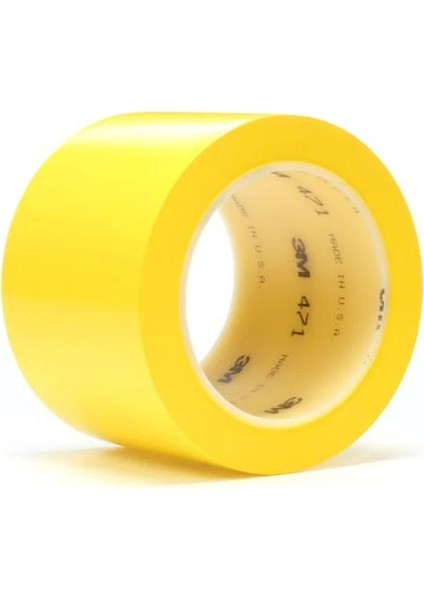 471 VİNİL Yer Işaretleme Bandı Sarı 20 mmx33M