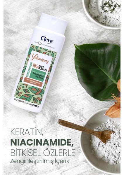 Volumizing Ginkgo ve Çörek Otu Özlü Dolgunlaştırıcı Saç Kremi